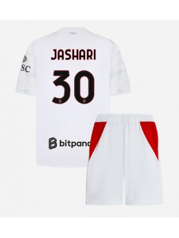 AC Milan Ardon Jashari #30 Auswärts Trikotsatz für Kinder 2026-27 Kurzarm (+ Kurze Hosen)